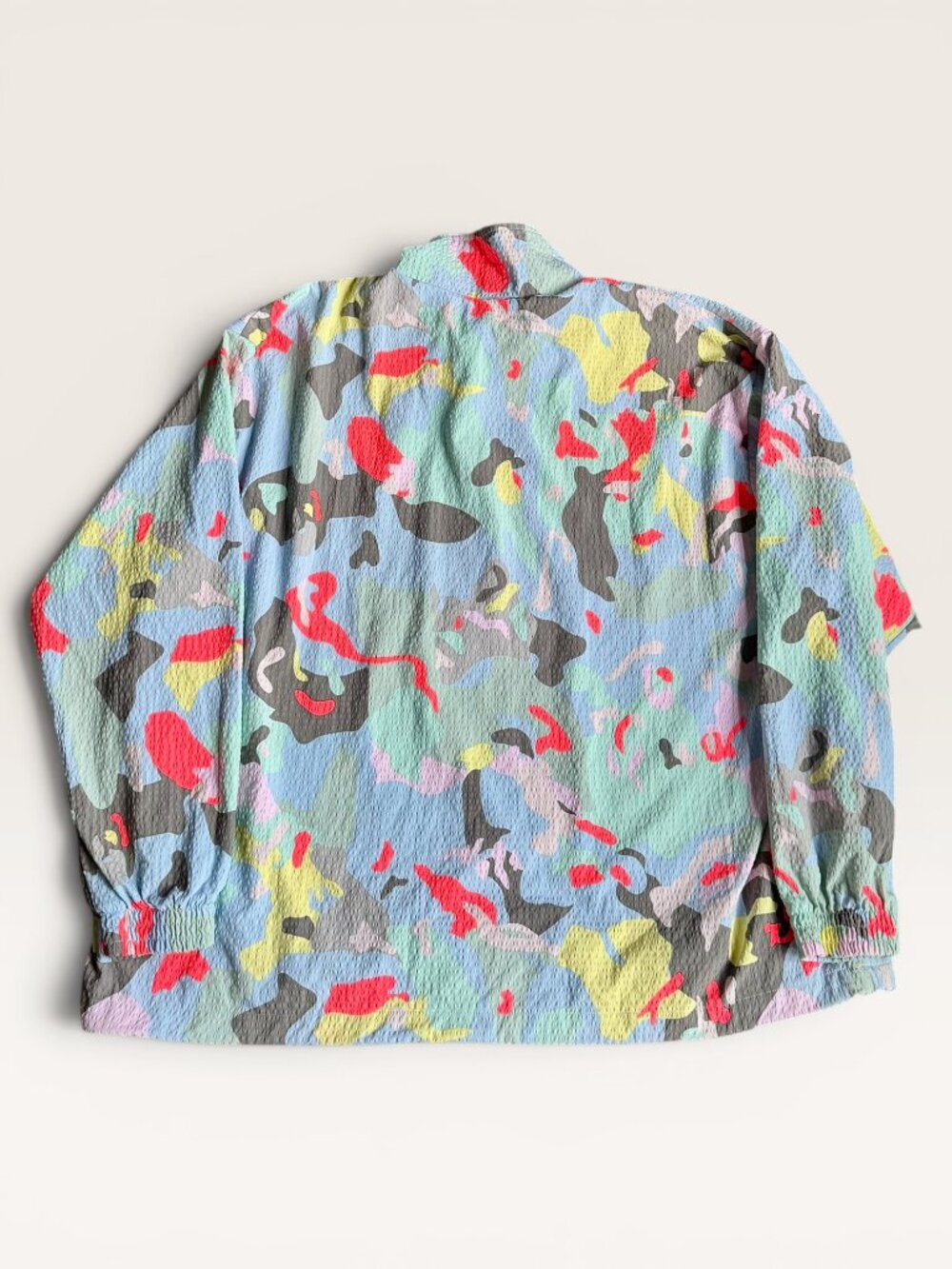 Adidas Originals RYV Anorak Camo Set Seersucker Windbreaker + Shorts Gorpcore - Picture 3 of 8